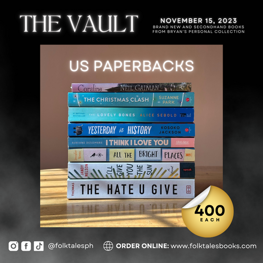 THE VAULT: US Paperbacks (400 PHP each)