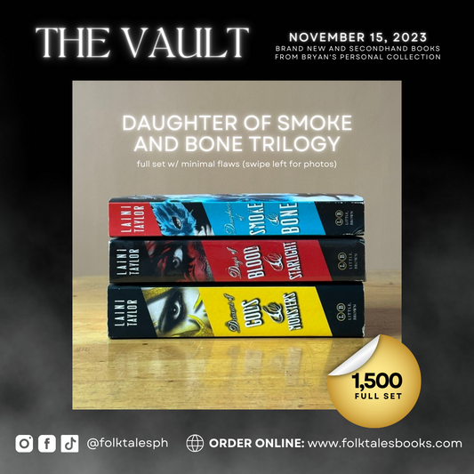 THE VAULT: Daughter of Smoke and Bone Trilogy Paperback Set